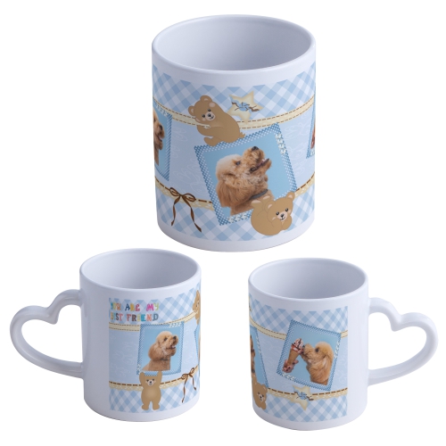 心形把柄馬克杯