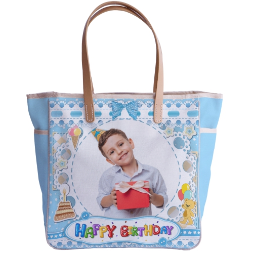 大容量磁扣托特包