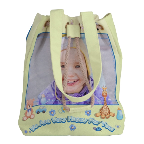 日系手提束口包