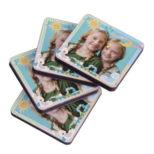 木質冰箱貼(4個)